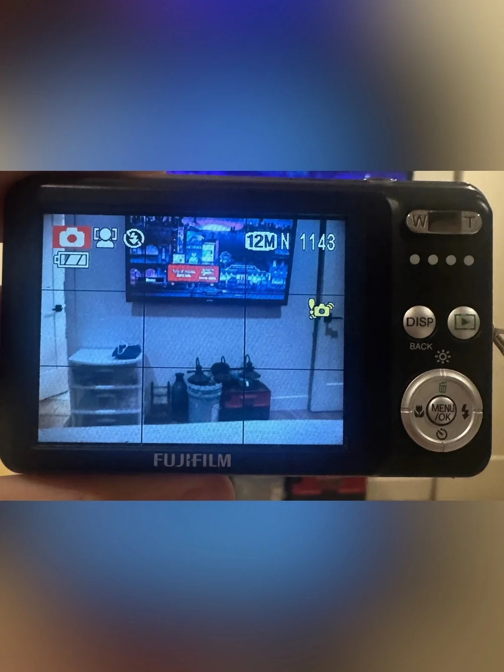 Fujifilm FinePix J38 12.2MP Vintage Black Digicam Digital Camera Retro Aesthetic